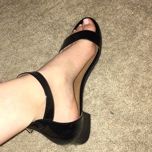 Black Heel Sandals